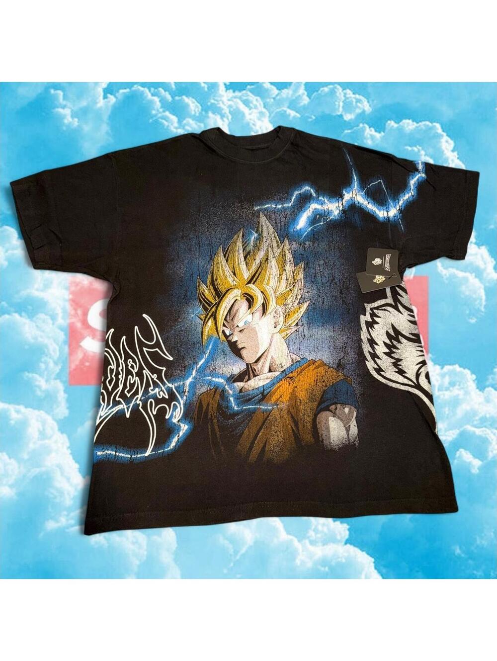 Darc Sport x DBZ  “Goku Energy” Premium Side By Side Tee
